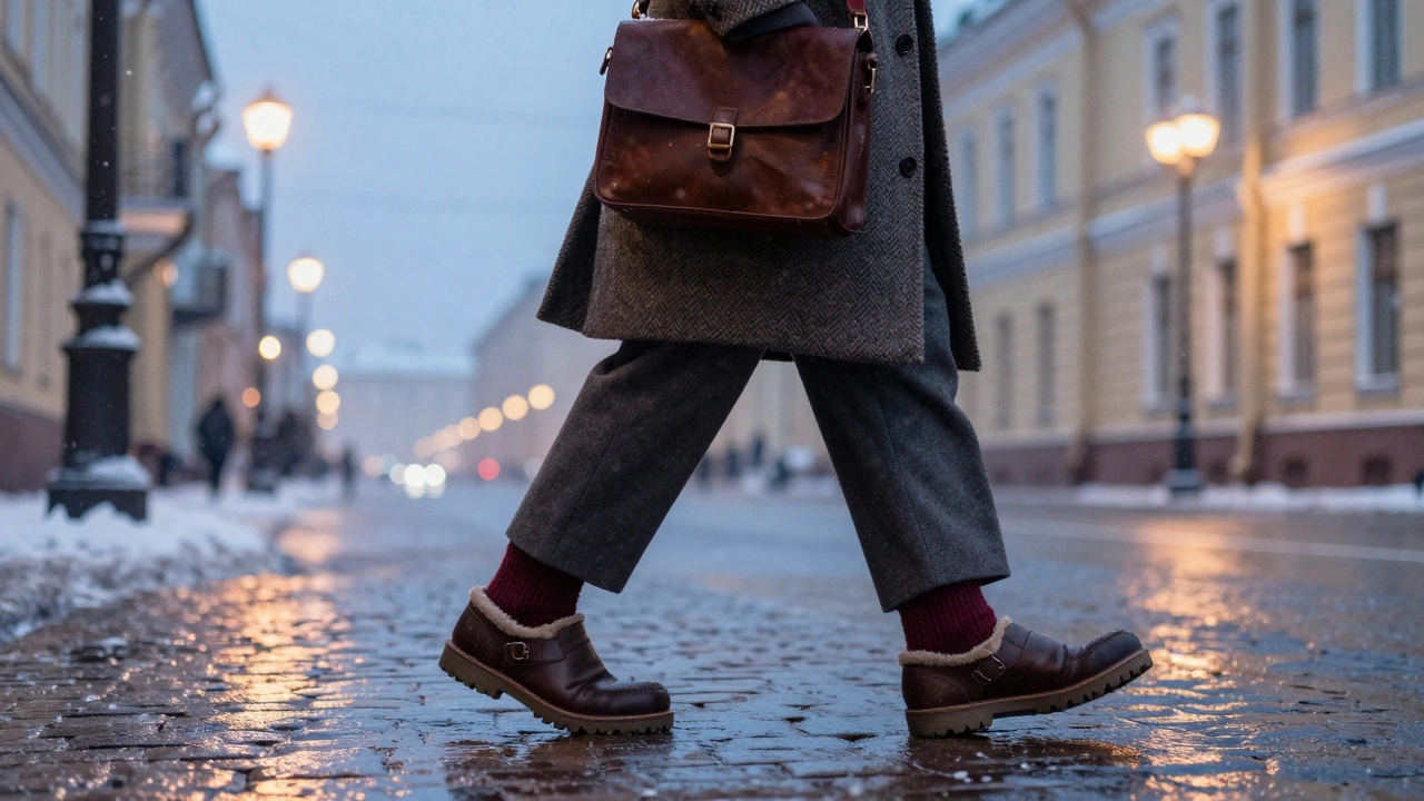 Как носить мужские сабо зимой: стиль, комфорт и практические советы