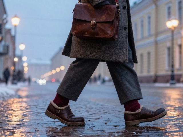 Как носить мужские сабо зимой: стиль, комфорт и практические советы