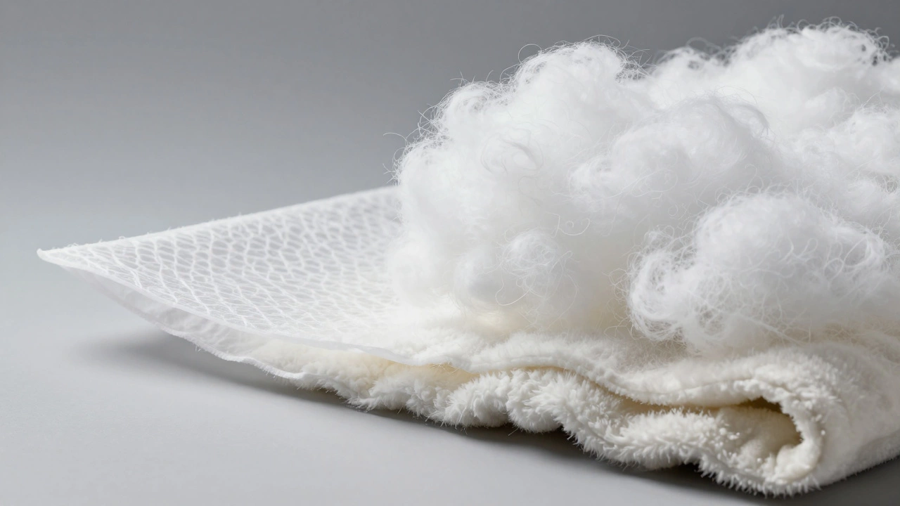 Сравнение слоев утеплителя демисезонного и зимнего комбинезонов